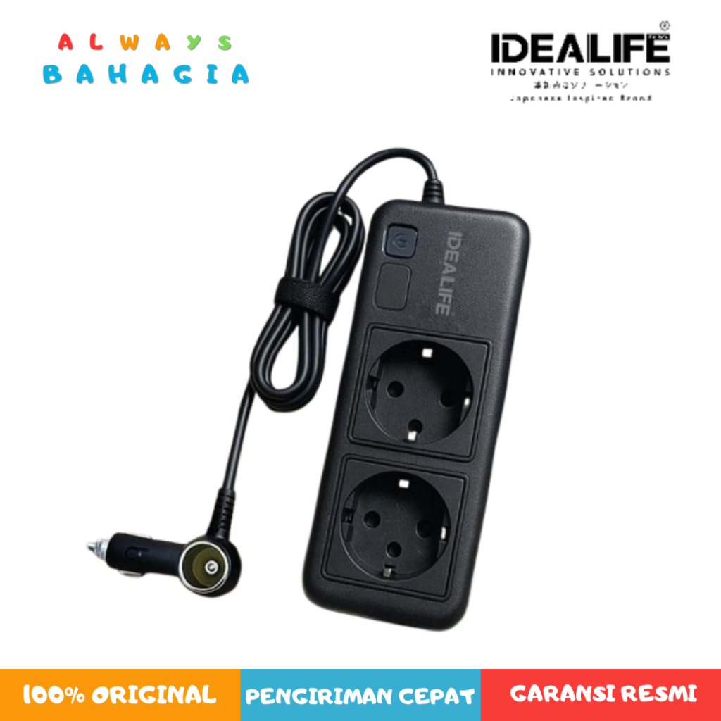 IDEALIFE CI-2001 Car Inverter - Inverter Mobil