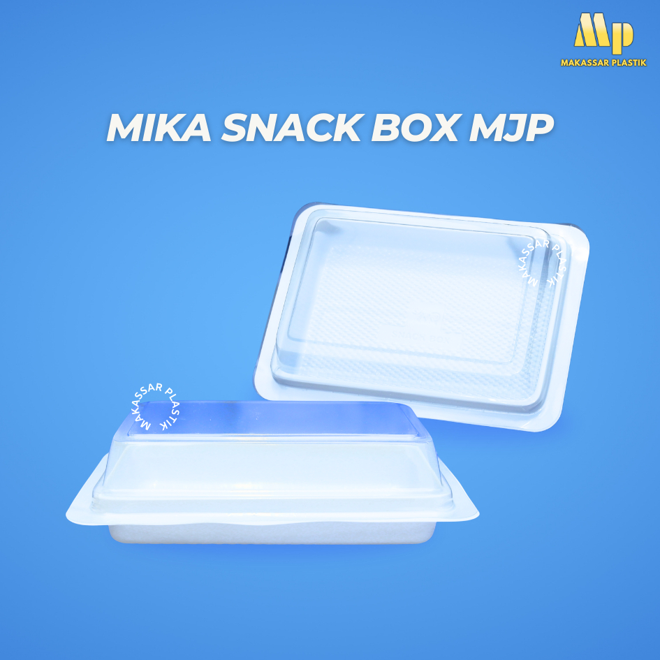 MIKA SNACK BOX MJP / MIKA SNACK / MIKA PLASTIK @50 PCS
