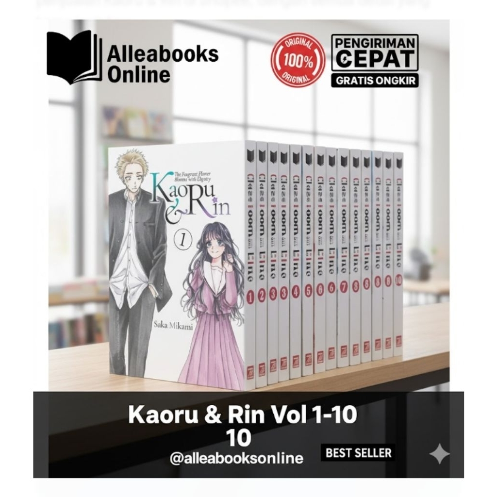 komik Kaoru & Rin Full Volume -Karya SAKAMIKAMI- Original Resmi (Indonesia)