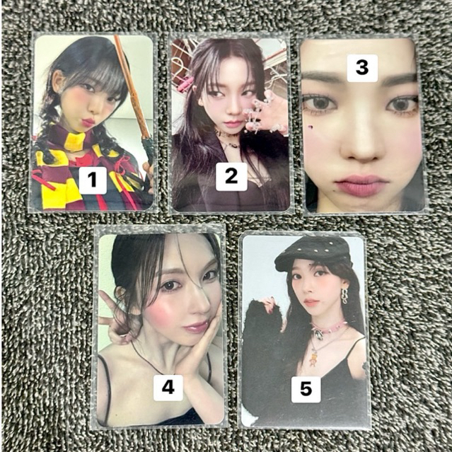 photocard karina aespa official