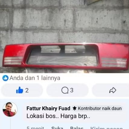 Lampu Belakang Suzuki Esteem