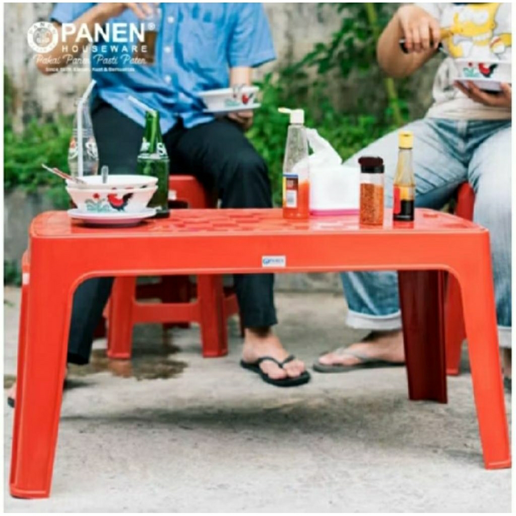 meja plastik,meja panjang/meja teras panjang