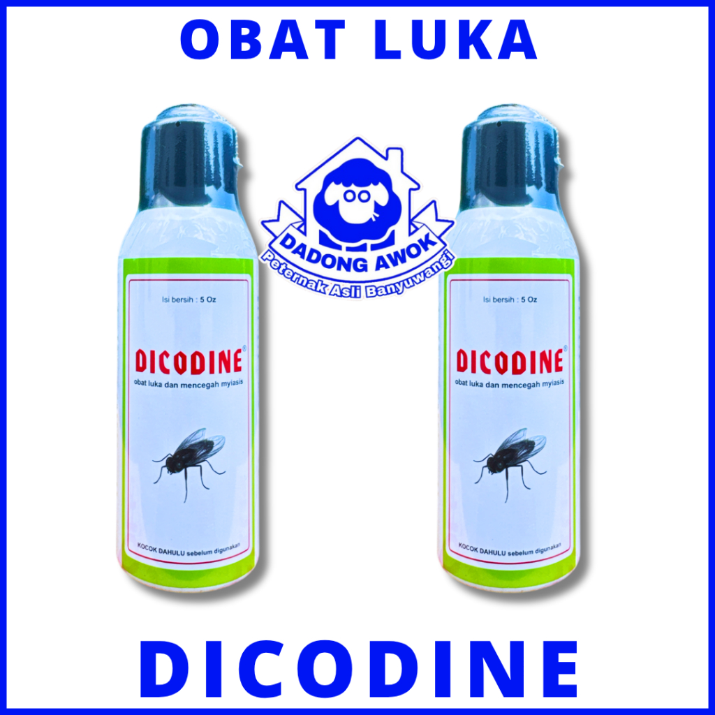 gusanex kecil - DICODINE 50ml obat luka hewan bebas lalat - gusanex spray kecil - gusanex sapi sanbe