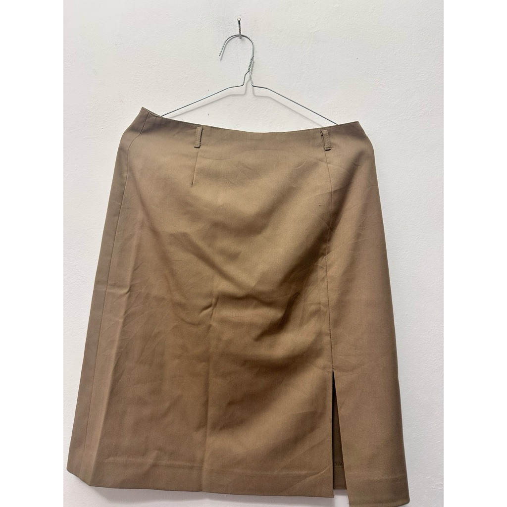 rok slimfit slit pinggir