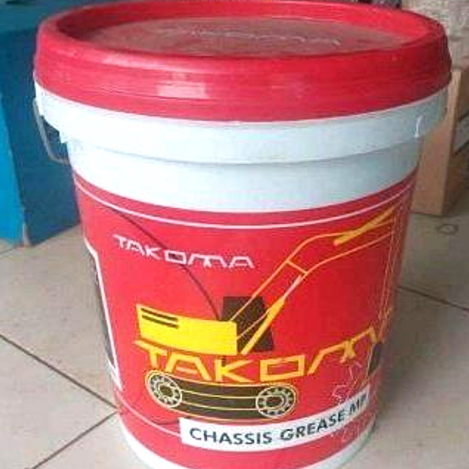 TAKOMA Pail Merah NLGI-1 13Kg Grease/Gemuk Takoma/Pelumas Minyak Gemuk/Cerbi Chasis/Casis/Stempet 30