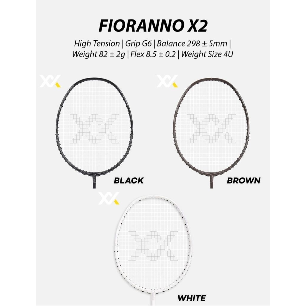 Raket Badminton Maxx Fioranno X2
