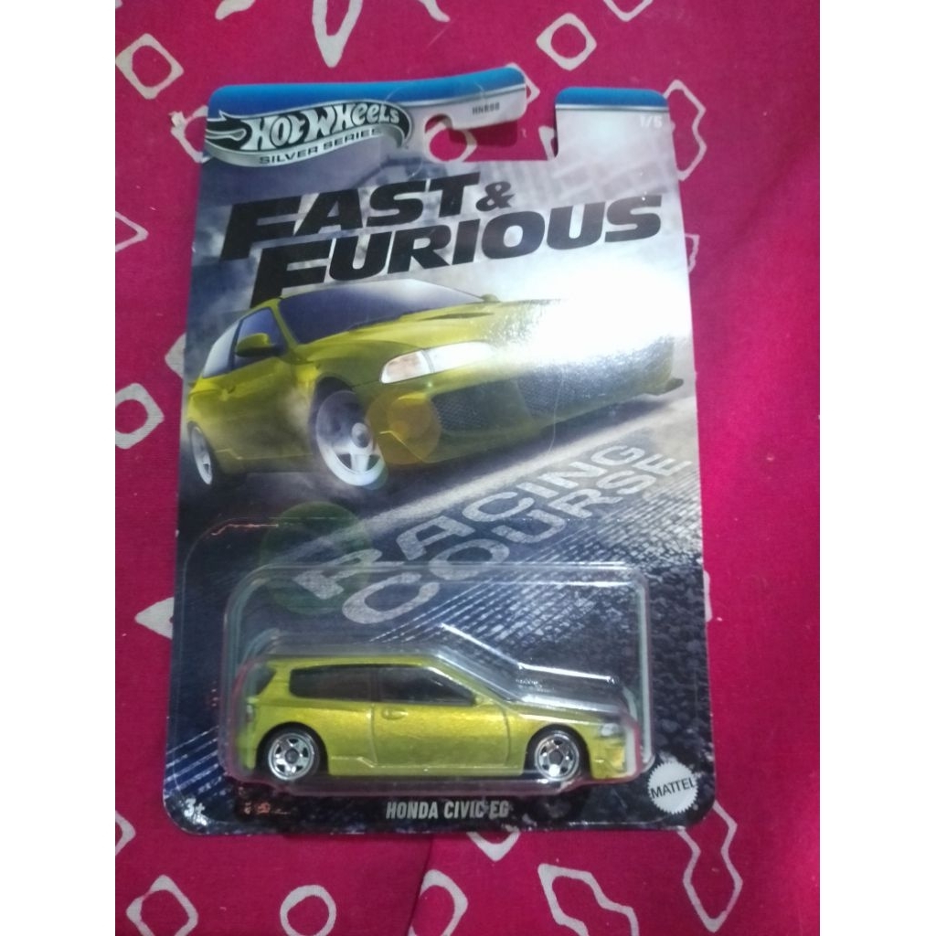 hot wheels fast & furious honda civic eg