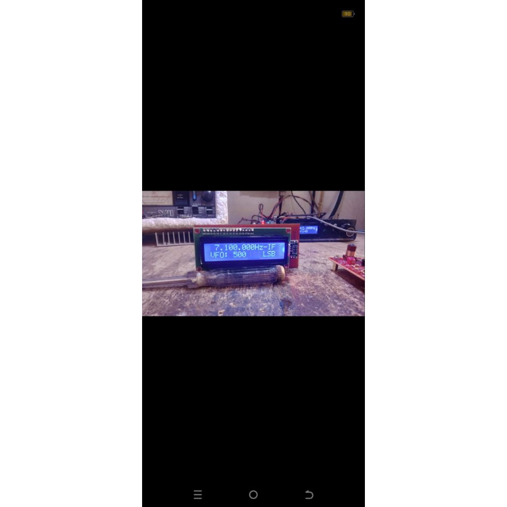 BITX DI 40 METER BAND KIT JADI RX DAN TX 15WATT DENGAN DDS LINIER PCB PAKAI 2 BAND HANYA DI 40 METER