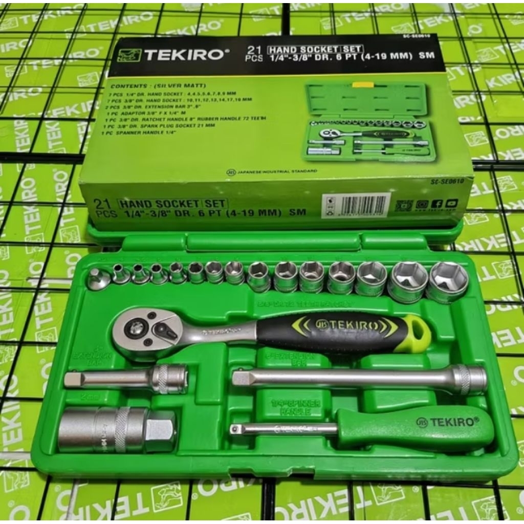 ORIGINAL KUNCI SOKET SET TEKIRO FULL SET