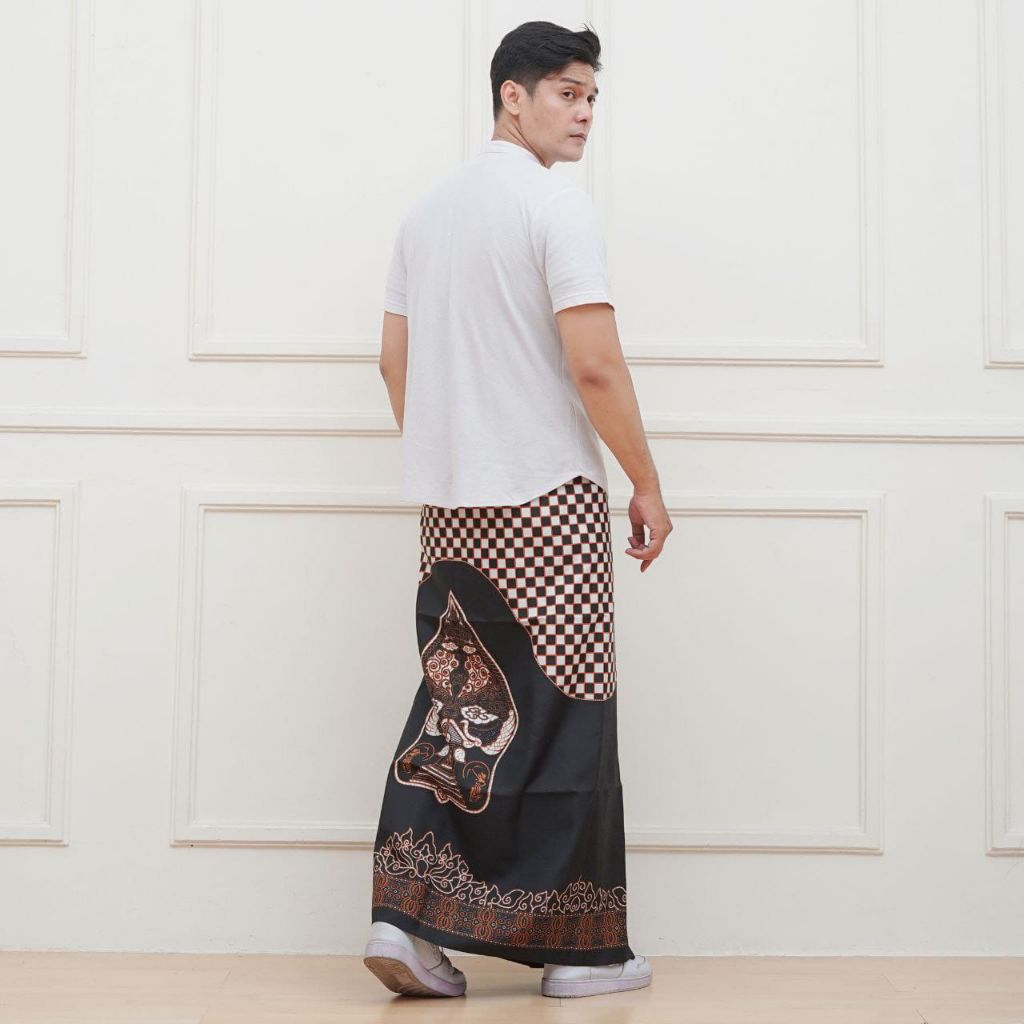 Sarung Instan Pria Dewasa Sarung Rok Karet Pinggang Adem Nyaman Murah