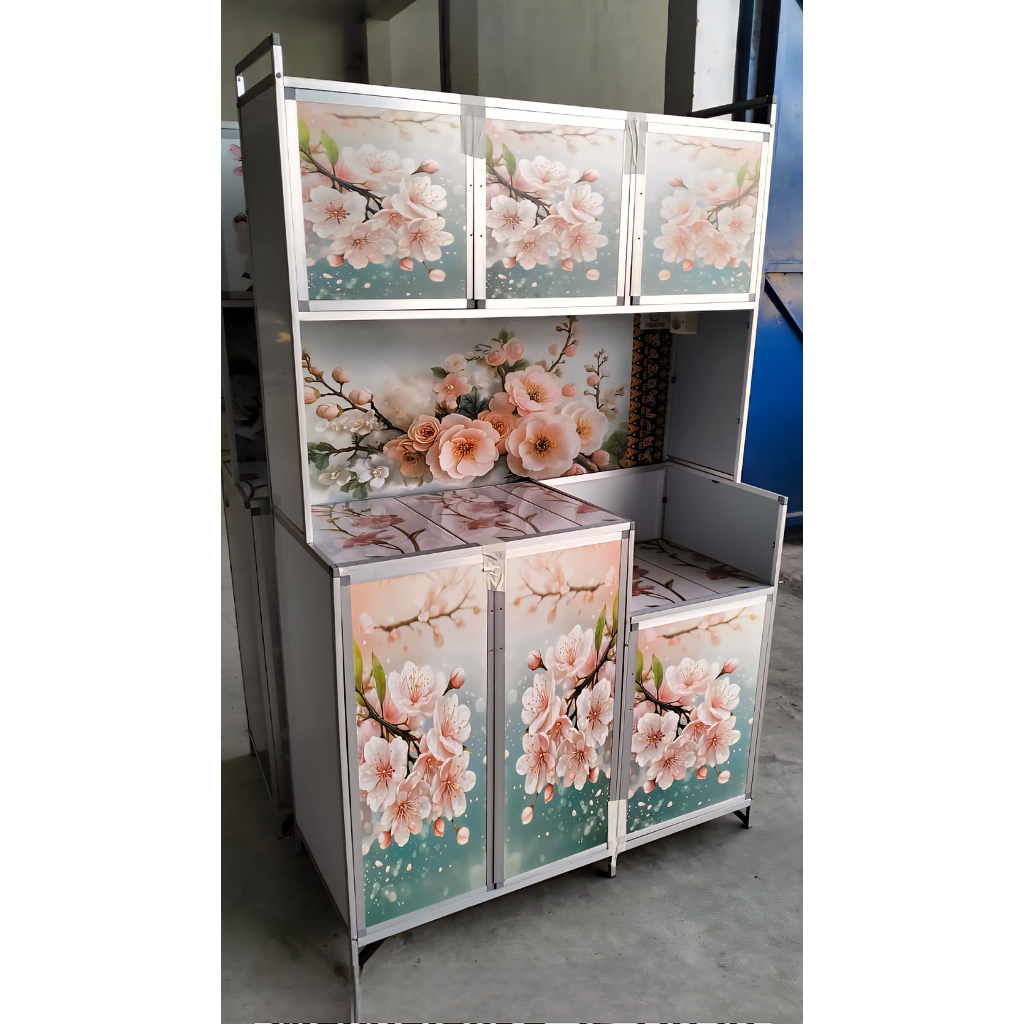 RAK PIRING 3 PINTU ELEGAN MINIMALIS