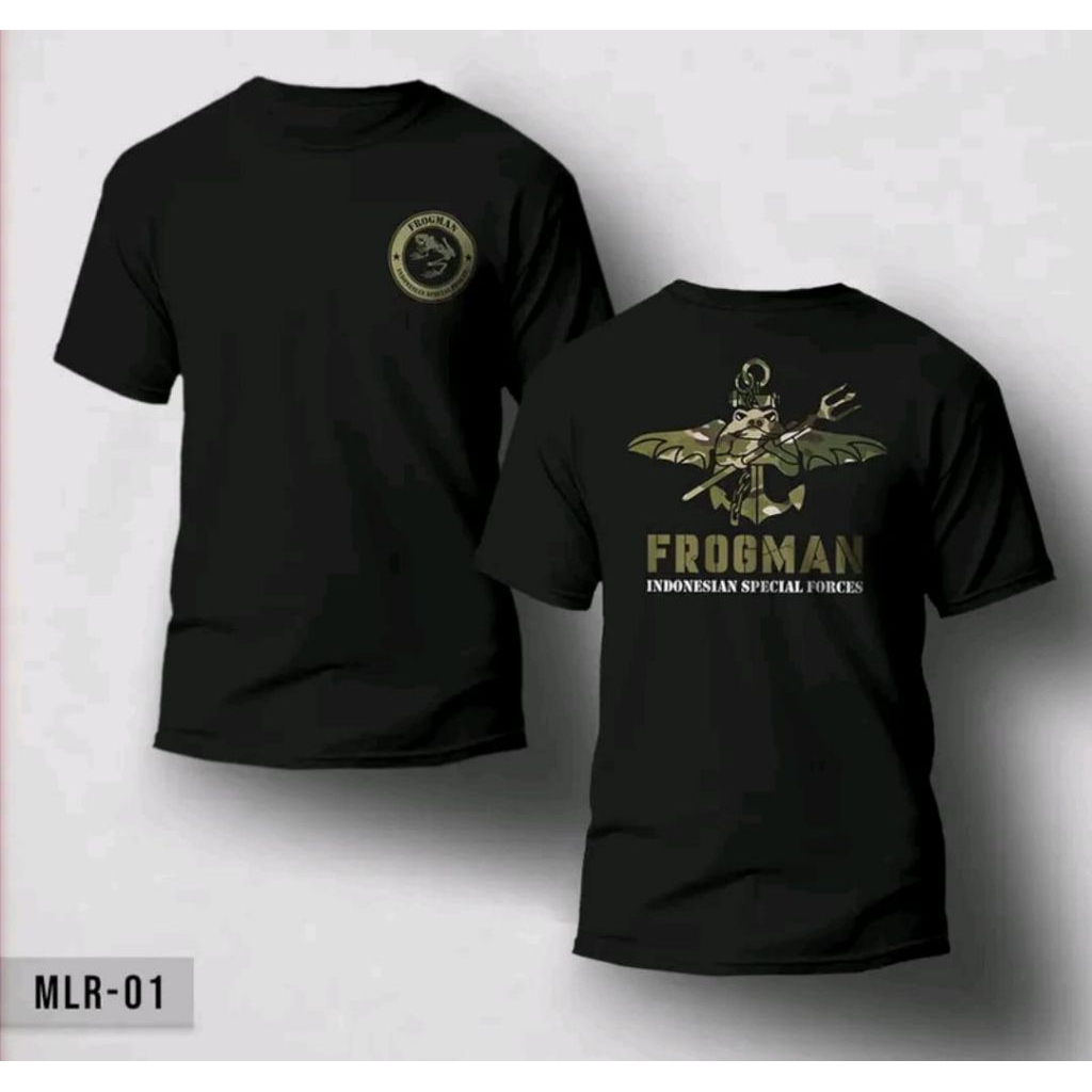 koas T-shirt frogman distro peria wanita viral