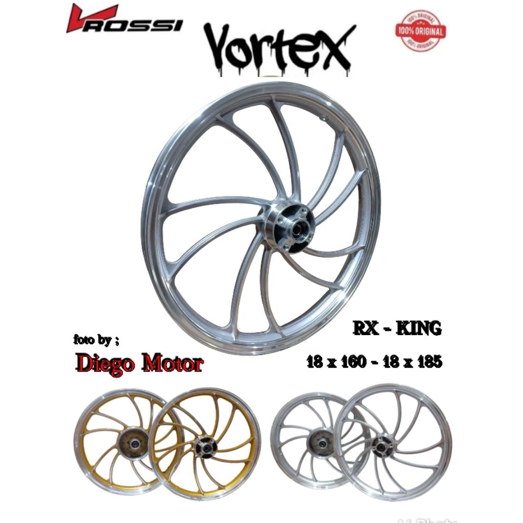 Velg Racing Vrossi Vortex/Cefiro Yamaha Rxking/RXKING Ring 18/velg racing vrossi vortex/Cefiro yamah