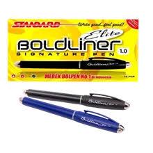 PULPEN STANDARD BOLDLINER HITAM 1 PACK