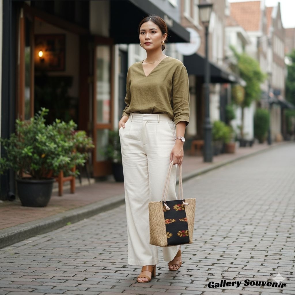 Tas Tenun Troso Jepara || Tas Tenun Produk Lokal Jepara || Tas Tenun Handmade bisa untuk kondangan |