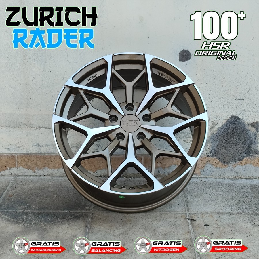Velg Mobil Ring 18 Hsr Wheel Myth01 R18 Pelek Accord Otlander Rush Stargazer Almaz Xpander Crv