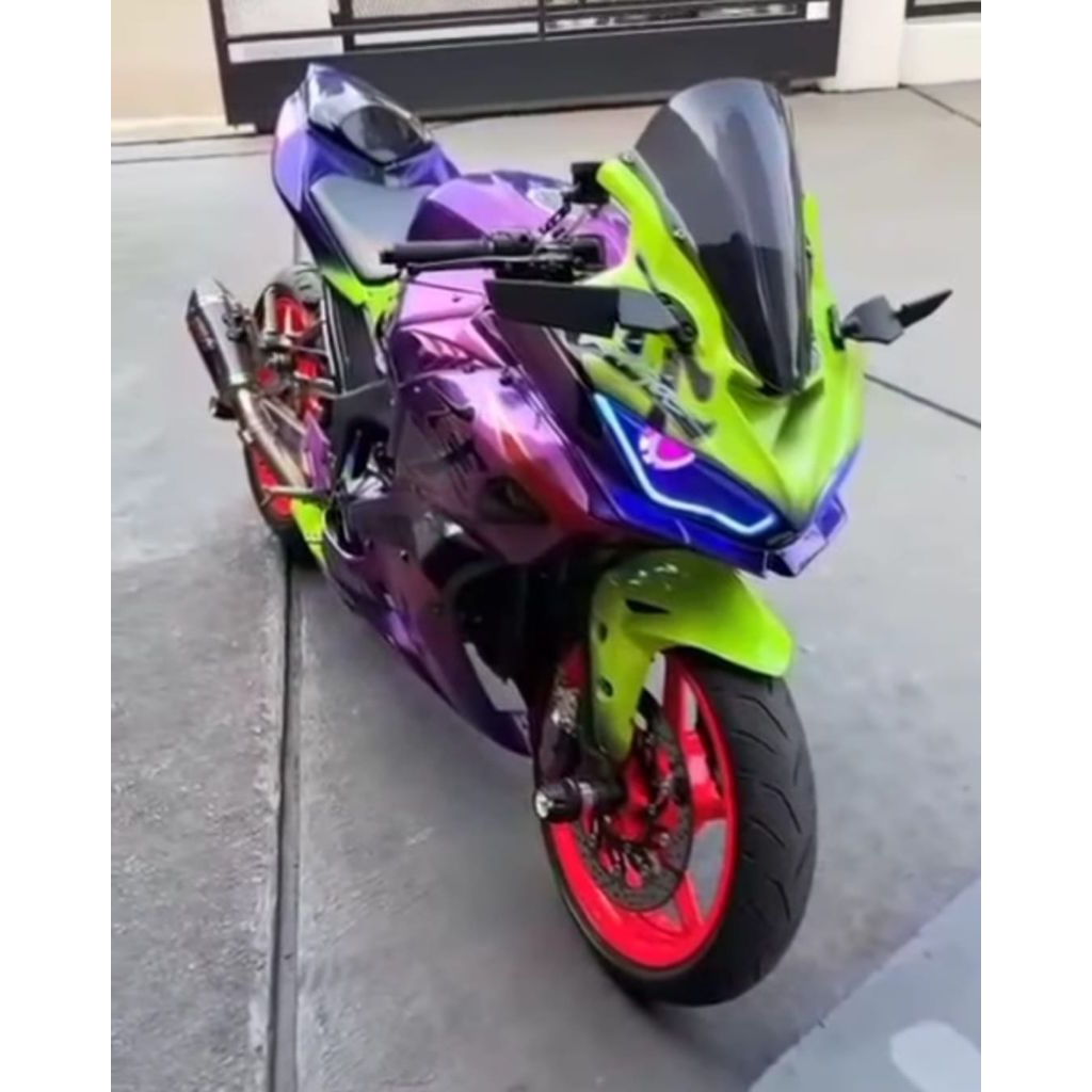 bodi full set model zx25r pnp untuk ninja 250fi ninja 250 mono ninja 250 karbu z250 warna request bu