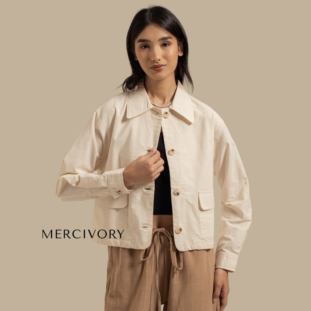 Mercivory - Elena Jacket | Outfit Kekinian Wanita | Outfit Skena Cewek | Jaket