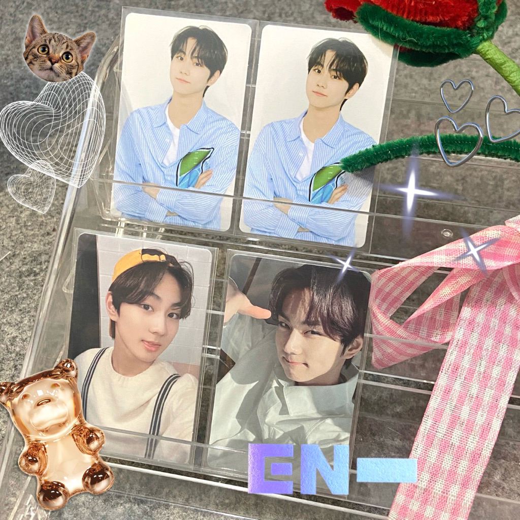 [OFFICIAL] ENHYPEN photocard jungwon cardwallet cawall hakanai silau ggu gguN