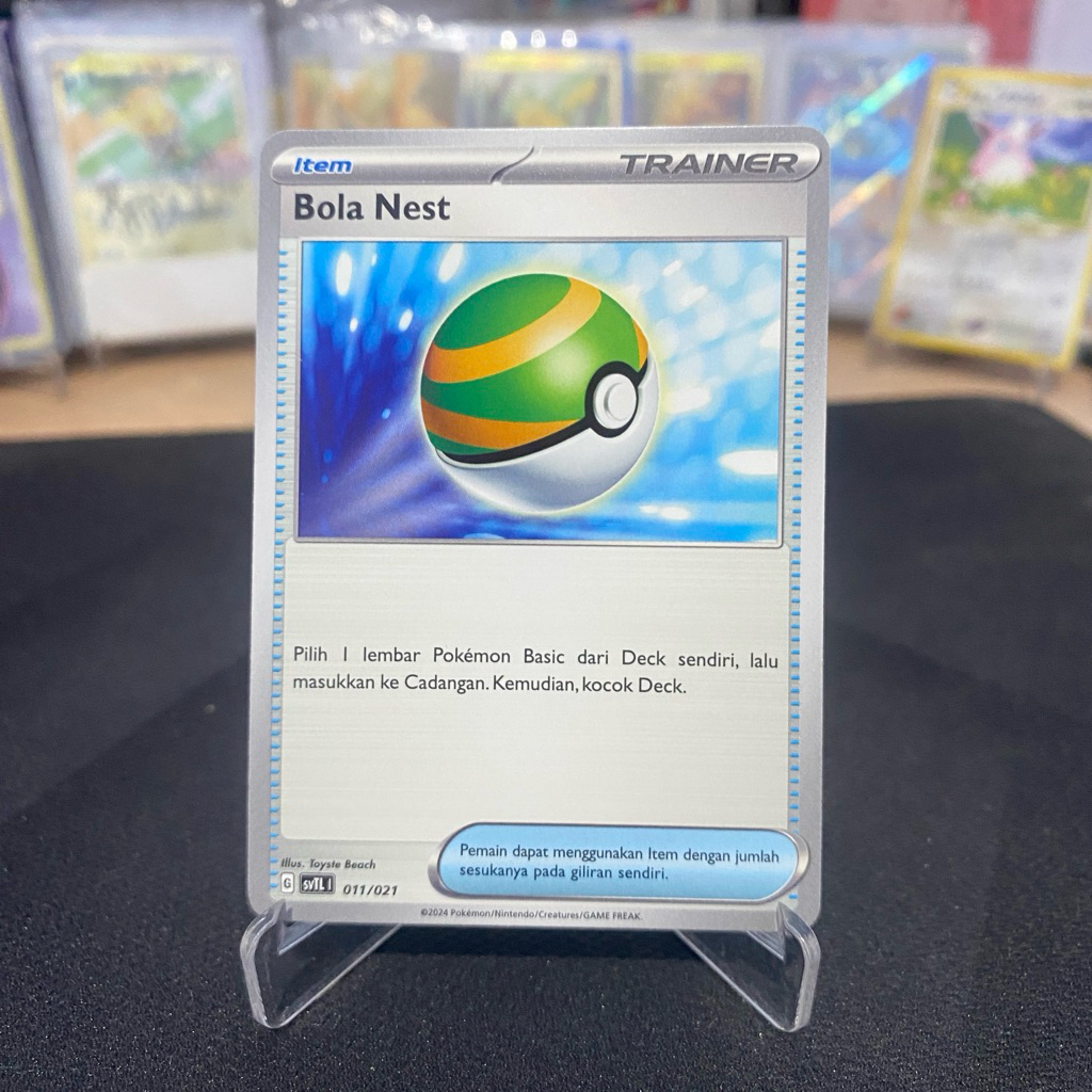 Bola Nest 011/021 Trainer TCG Pokemon Indonesia