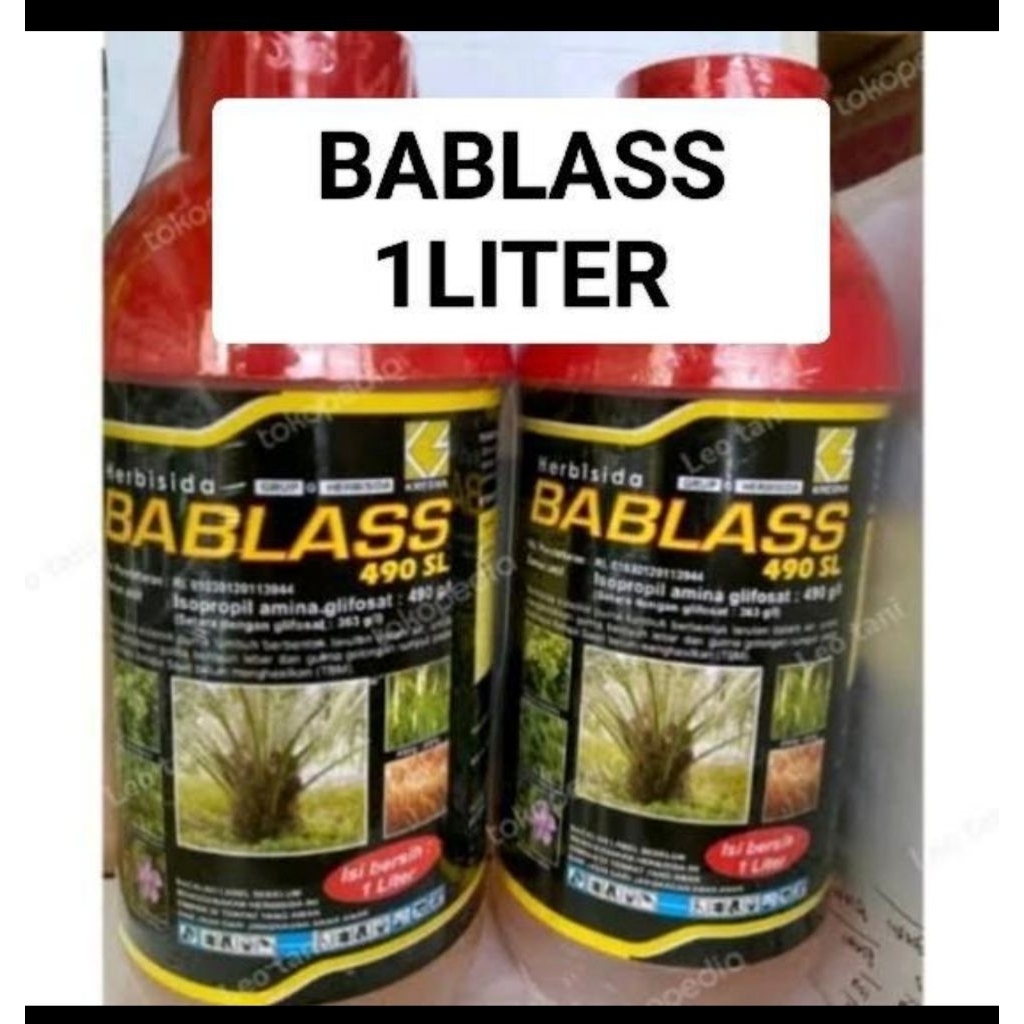 BABLASS 490SL 1 LITER HERBISIDA SISTEMIK / OBAT RUMPUT MATI SAMPAI AKAR / BABLASS 1LITER / bablass 1