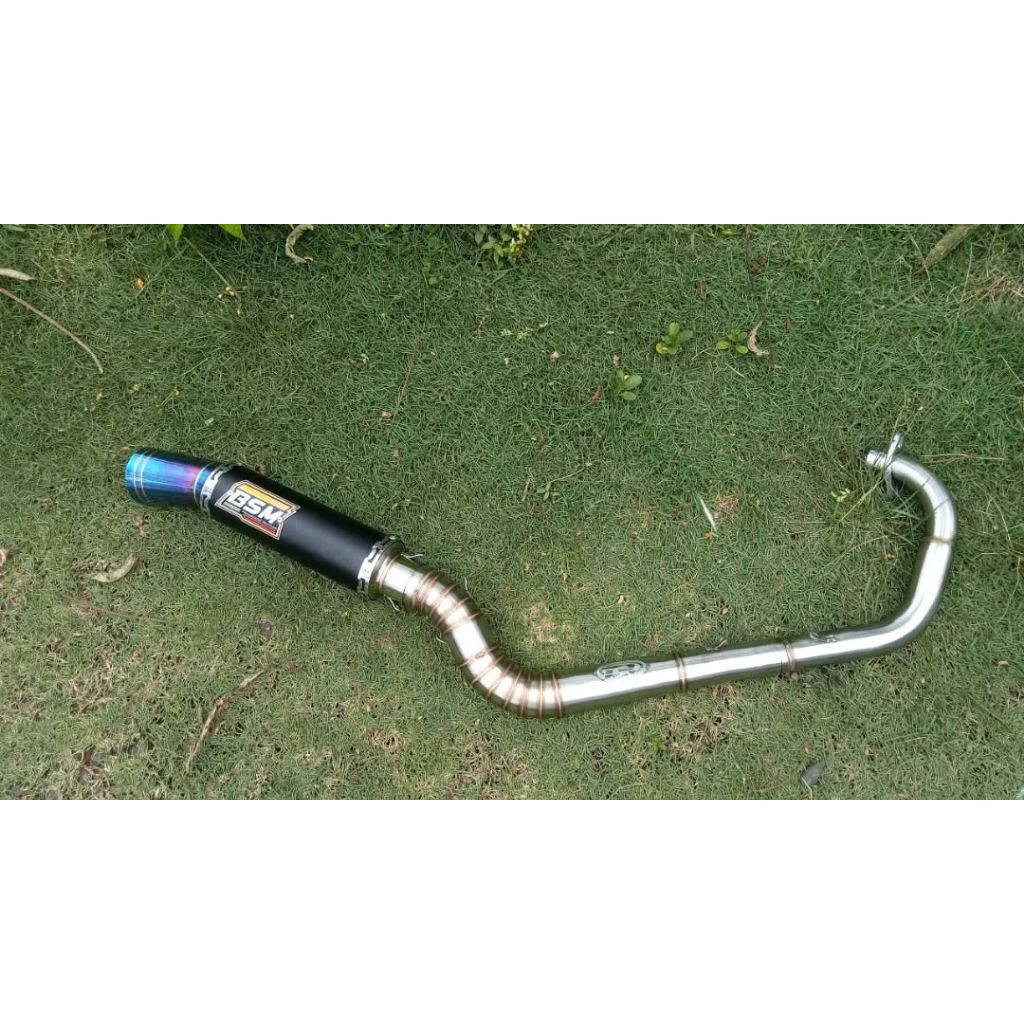 Knalpot mx king Malaysia style Knalpot bsm muffler