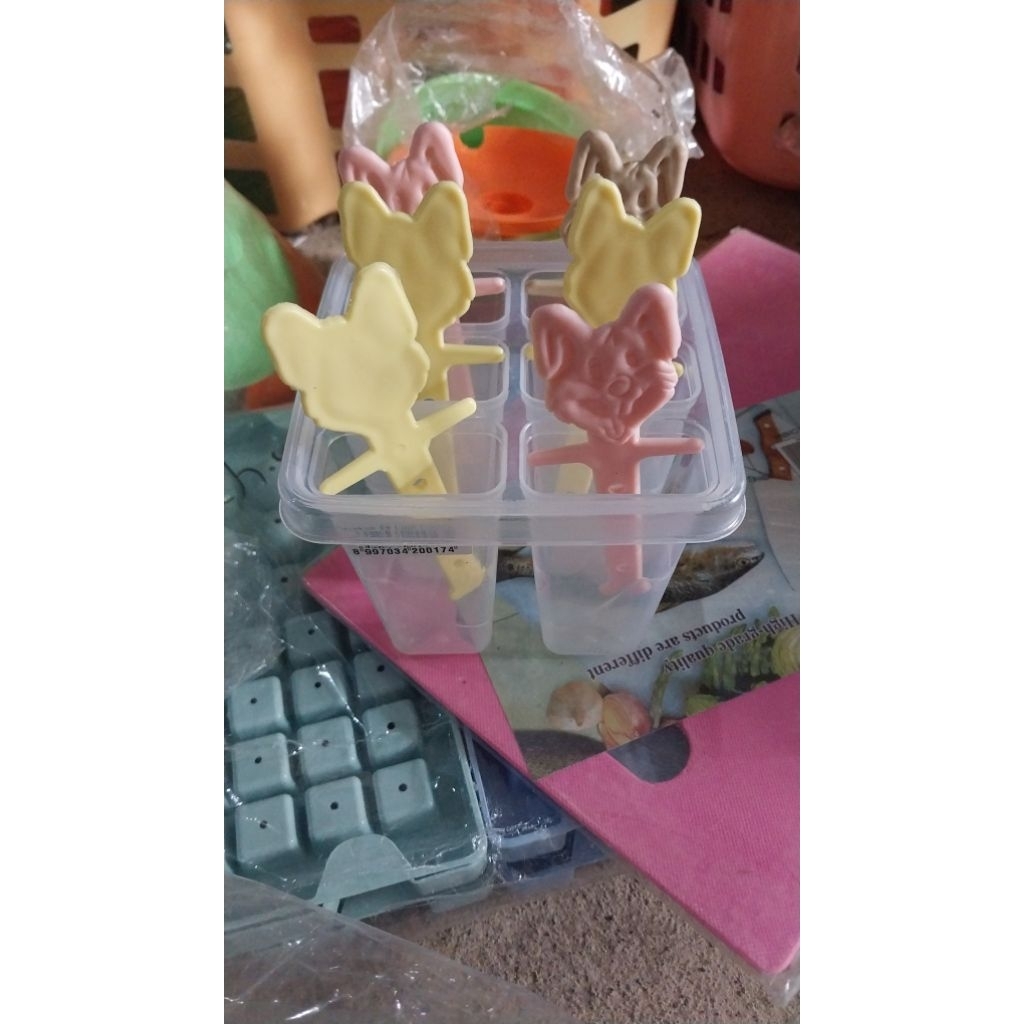 Cetakan Es Plus Stik Cetakan Es krim