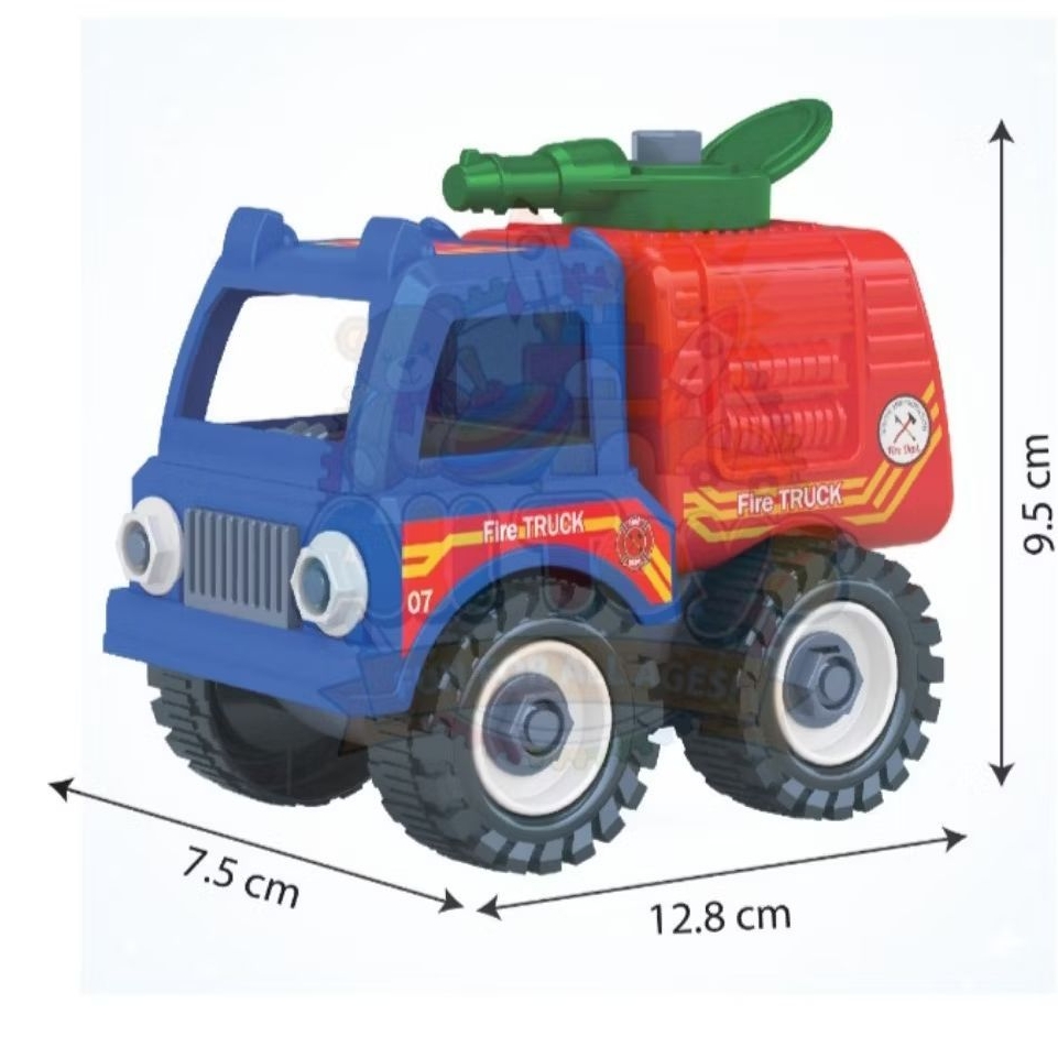 emco MIGHTY MACHINES BUILDABLES WATER CANON