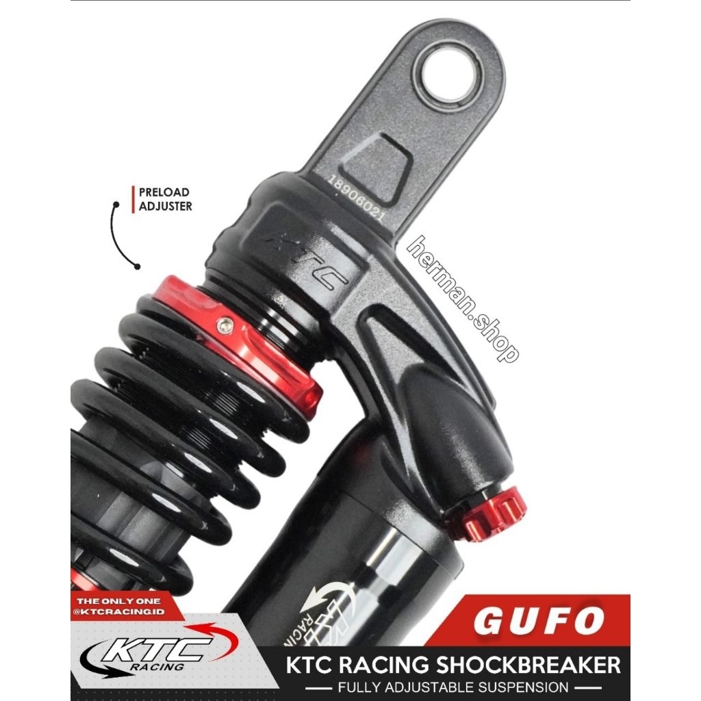 SHOCK BREAKER SHOCK KTC GUFO NMAX NEW AEROX NMAX TURBO NMAX OLD AEROX RX K SUPRA KARISMA GL PRO TIGE
