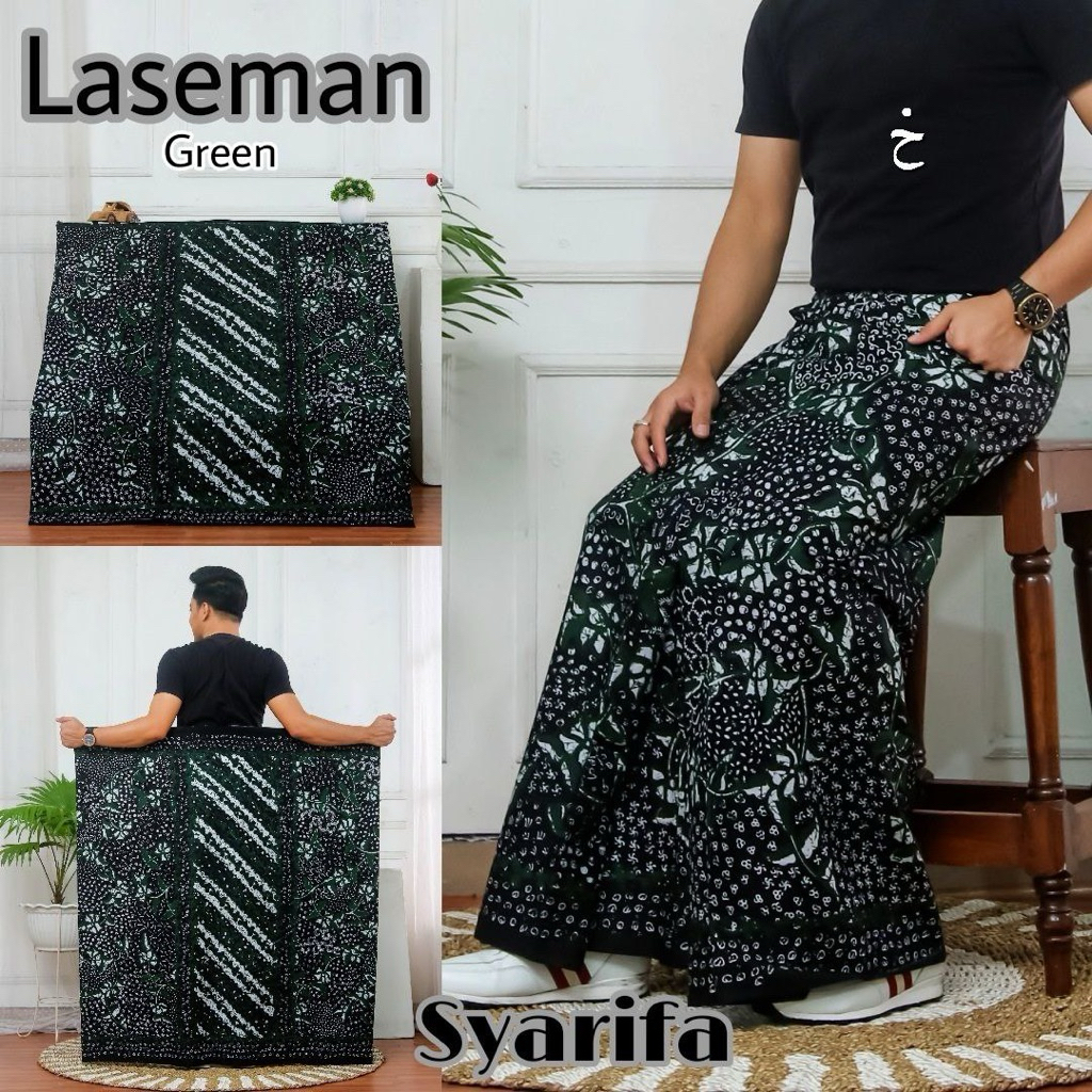 Sarung Batik Laseman Gus Kautsar Bahan Katun Halus Premium // Sarung Laseman // Sarung Batik Pekalon