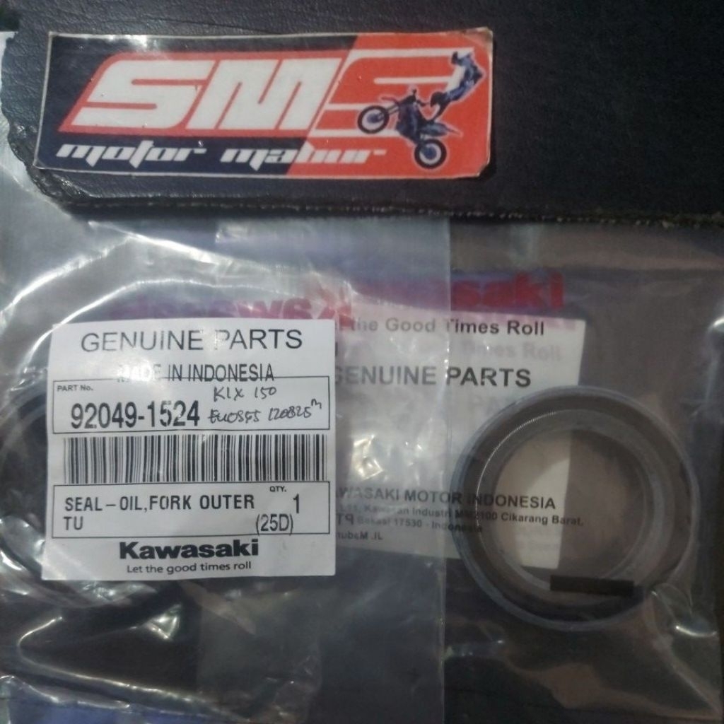 seal sil shock sok klx150 ninja2t ori