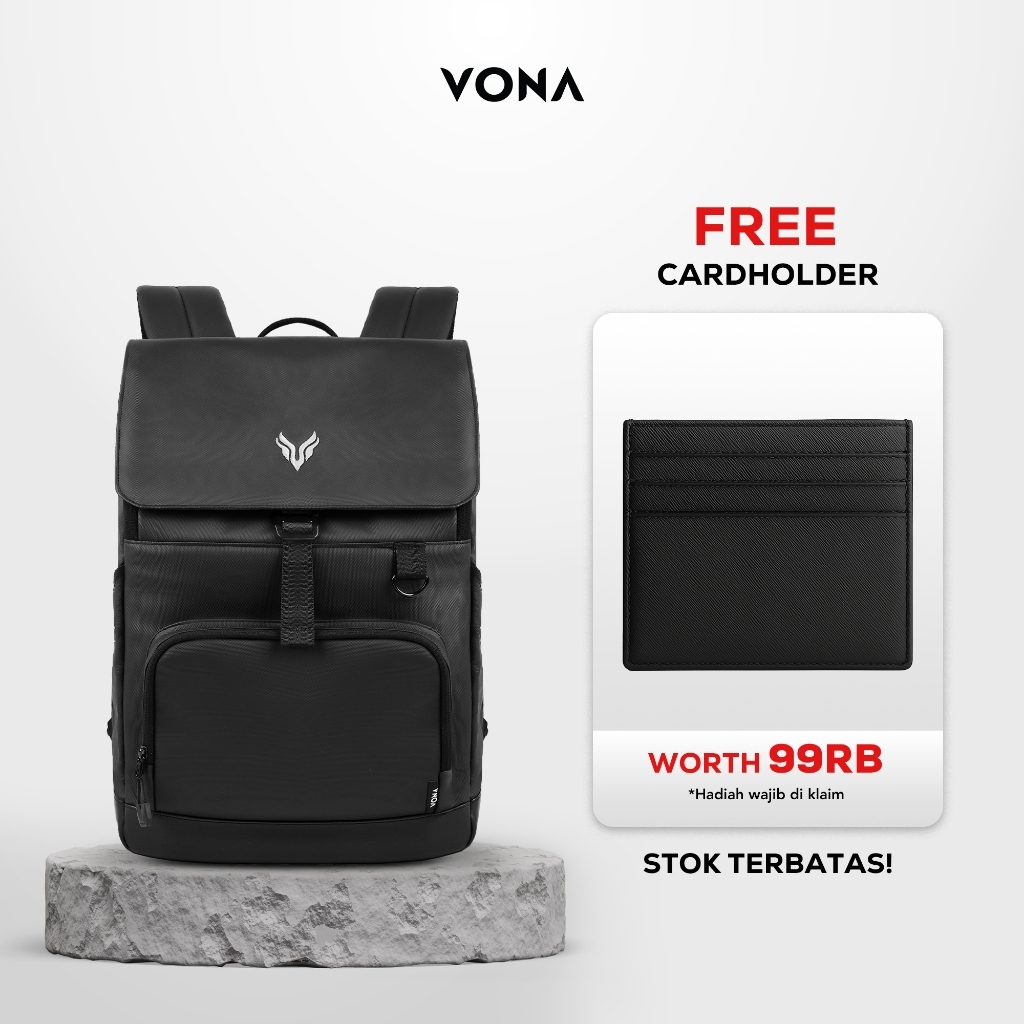VONA Nexus Backpack - Tas Ransel Laptop Pria Tas Outdoor Pria