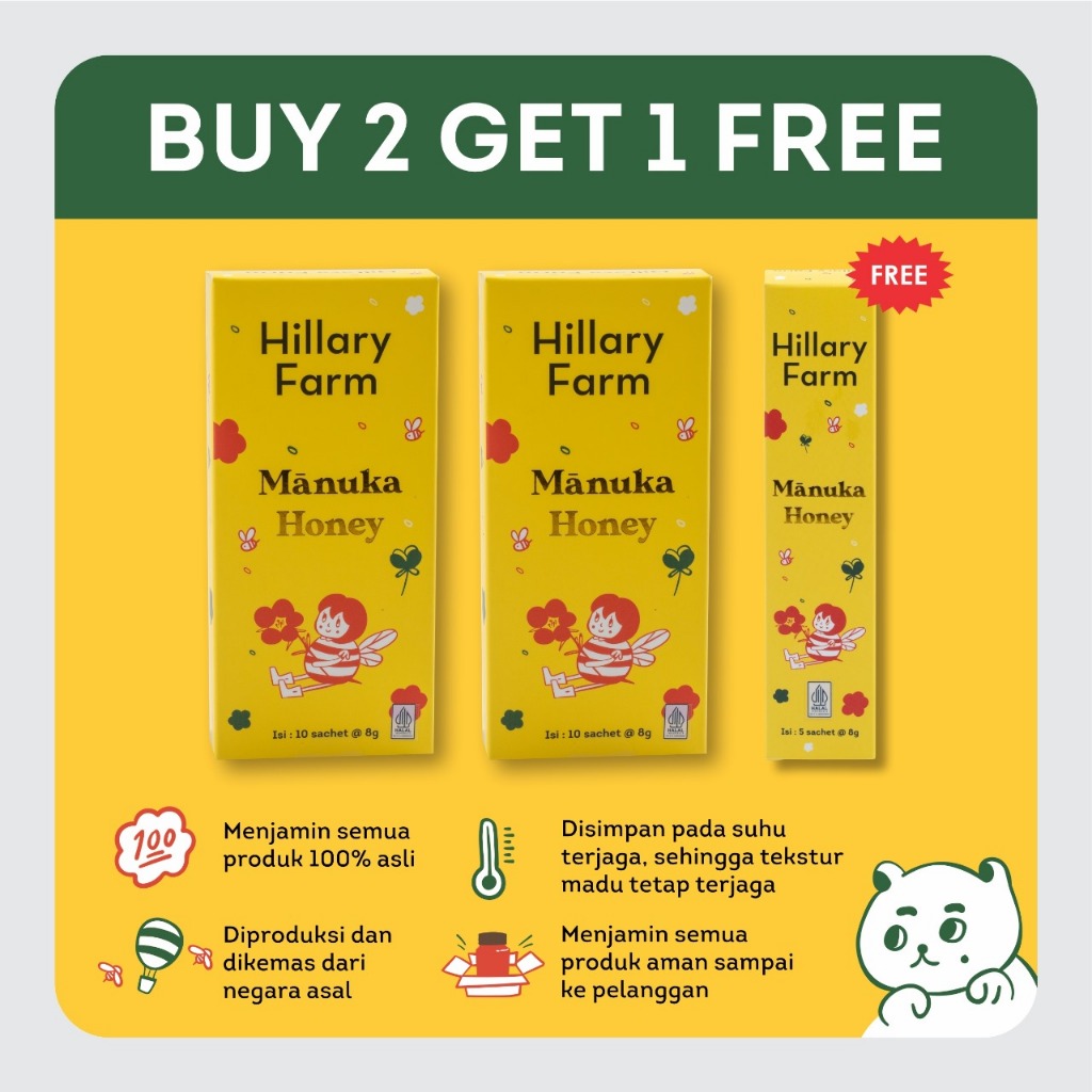 Buy 2 Get 1 Free - Travel Pack Manuka Honey