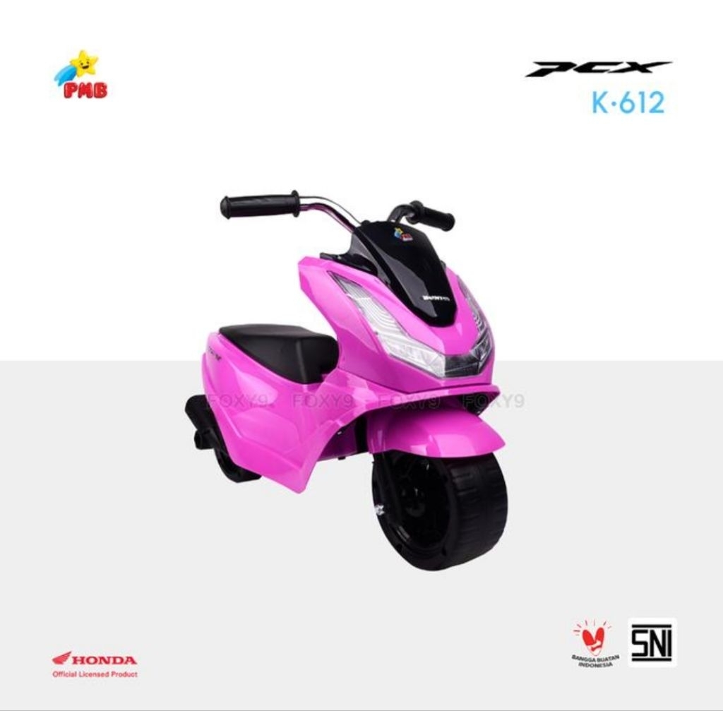 Mainan Motor Anak PMB PCX K612 Manual dorong PCX MINI - DUS BAWAAN