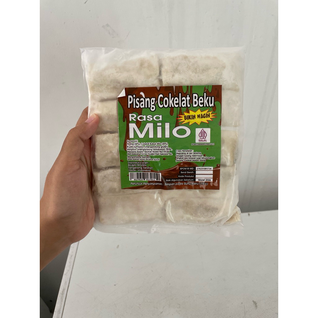 Piscok isi 10 / pisang coklat frozen food bogor cemilan