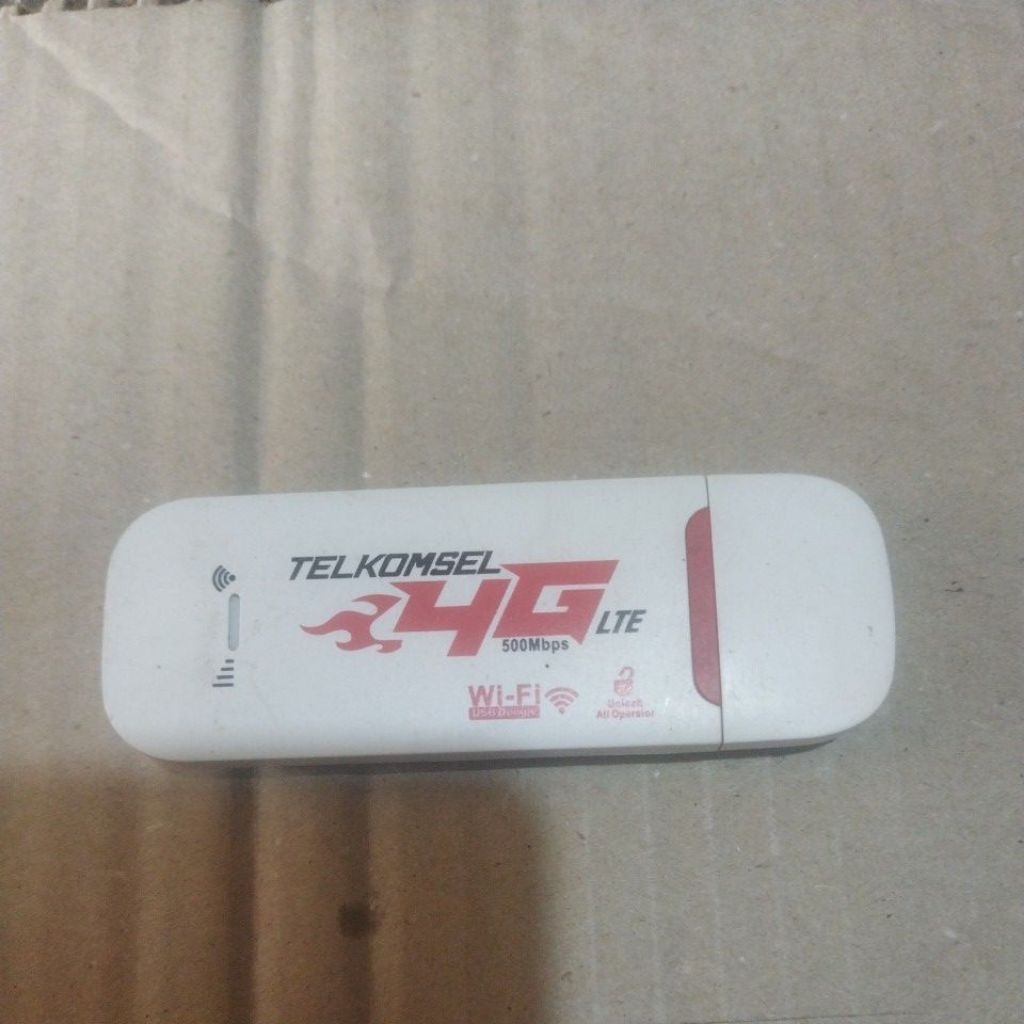 modem USB Telkomsel 4G LTE 500Mbps second hanya bisa pakai kartu Telkomsel saja