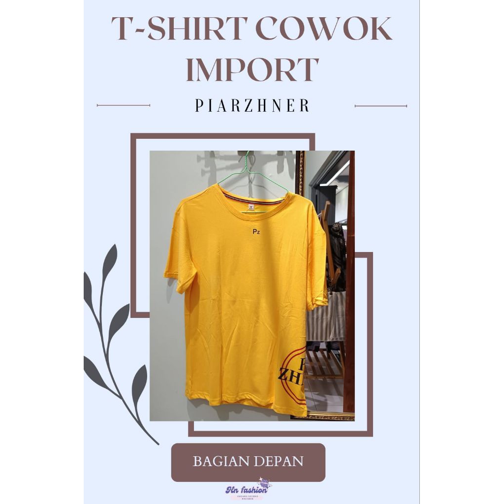 T-SHIRT COWOK DEWASA