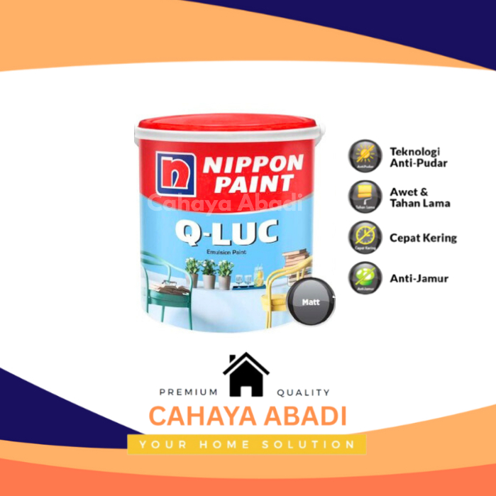 Cat Tembok Qluc Nippon Paint 18KG (GOSEND) / Cat Tembok Qluc Nippon Paint 18 kg