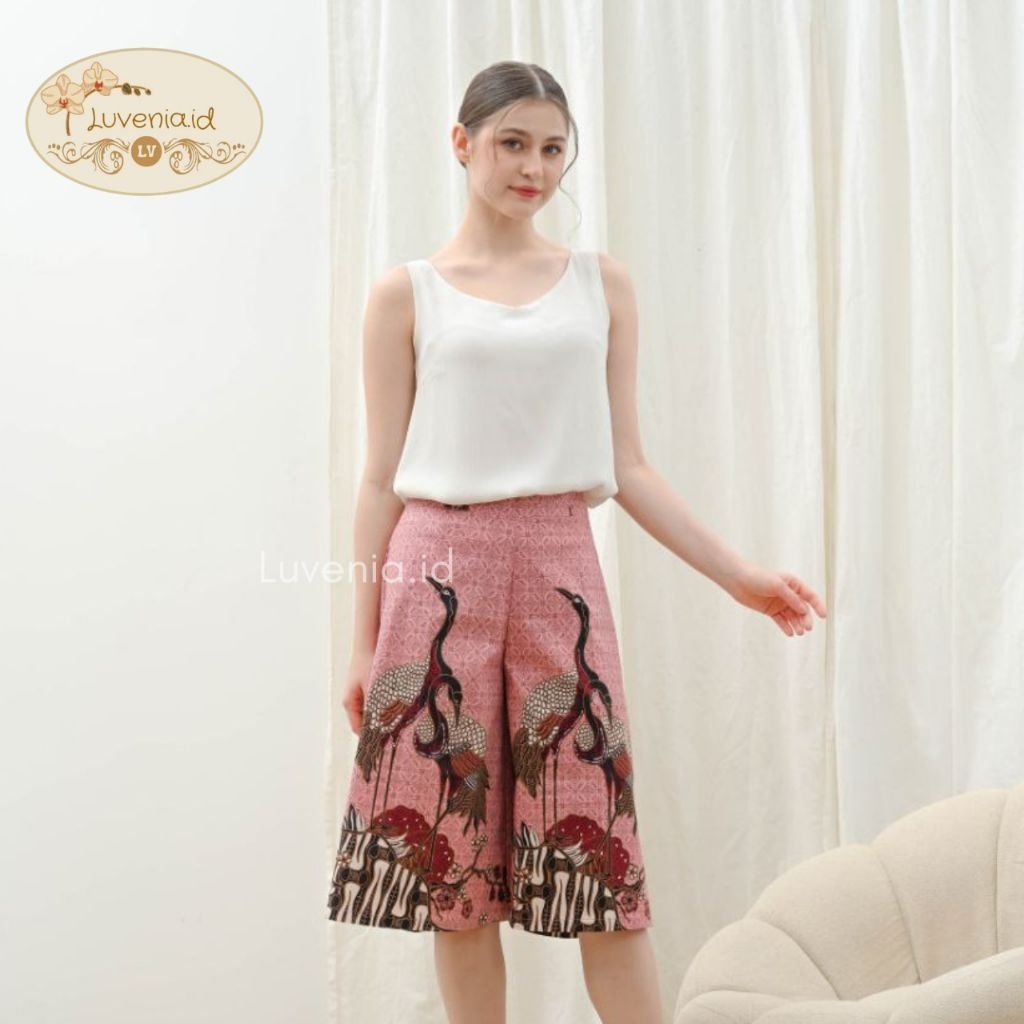Celana Batik Wanita 130 JCO - Batik Modern / Batik Seragam / Batik Couple / Batik Jumbo / Celana Bat