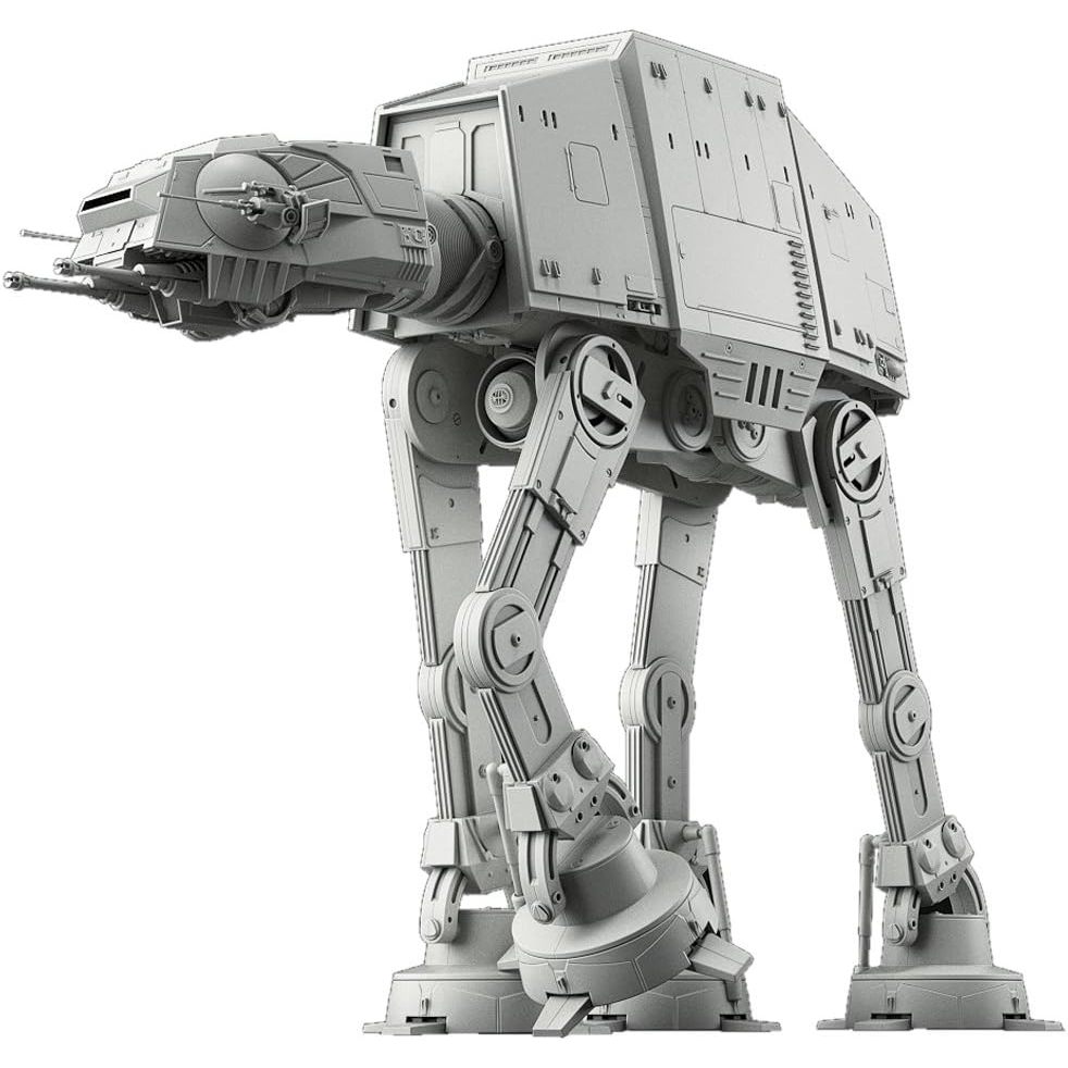 Bandai Hobby Star Wars 1/144 at-at Walker Building Kit, Multi (BAN214476), 8"