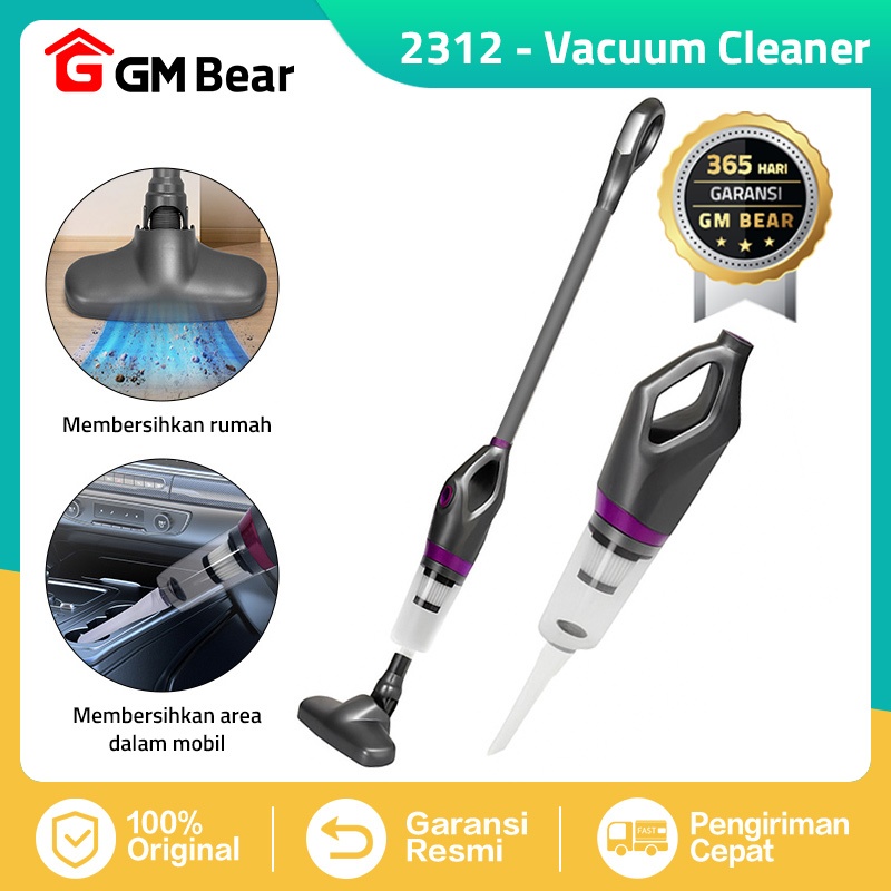 GM Bear Portable Vacuum Cleaner 2312 - Vakum Cleaner Penyedot Debu Mudah Digunakan