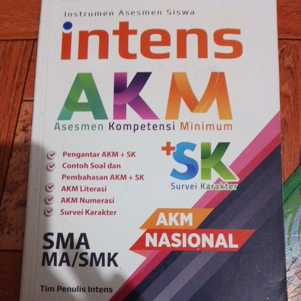 Intens AKM asesment kompetensi minimum AKM Nasional SMA