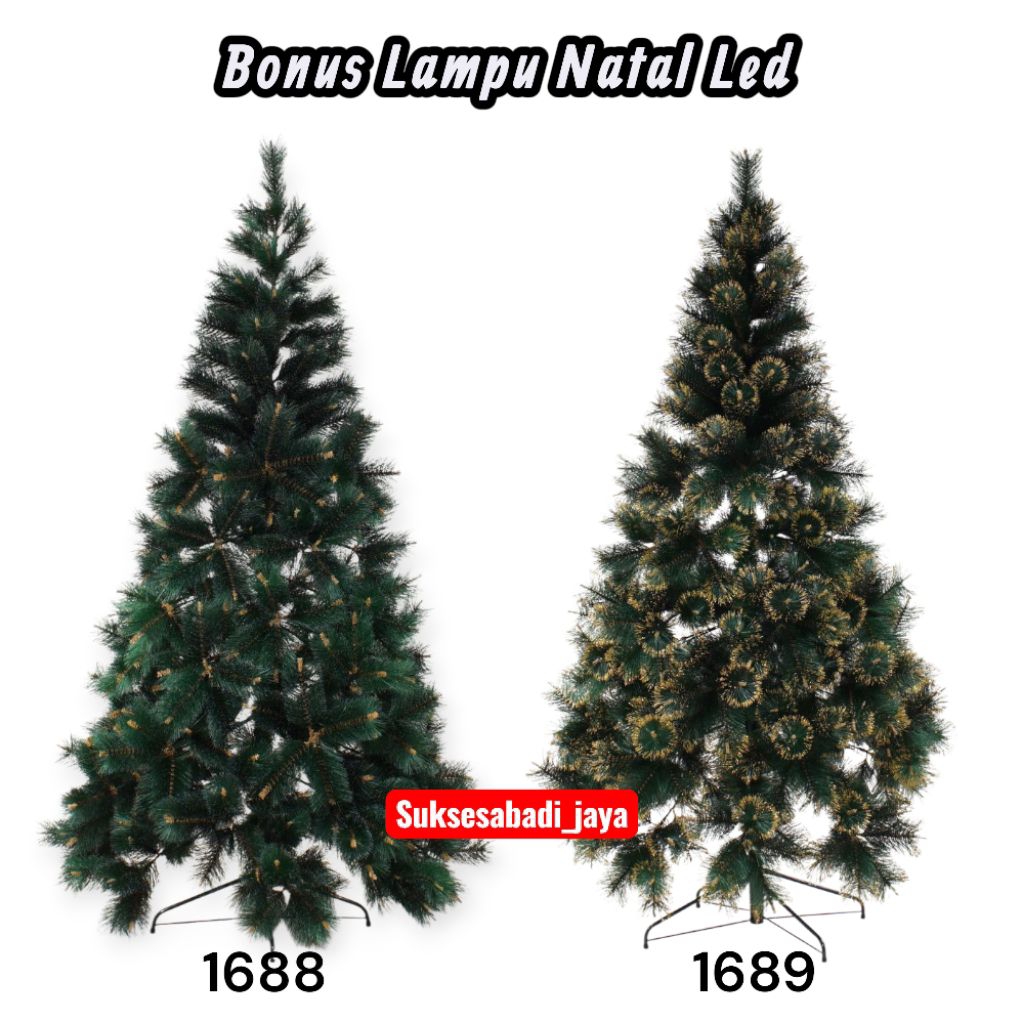 SALE Pohon Natal/Christmas Tree Ukuran 8FT(240 cm) - 12FT(3.6METER) Tipe Pohon Natal Salju, Pohon Na