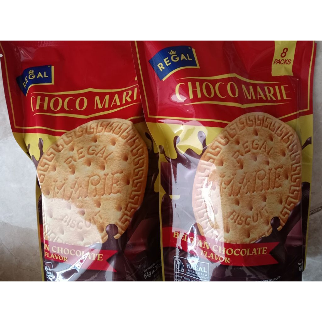biskuit Regal Choco Marie Belgian 90G