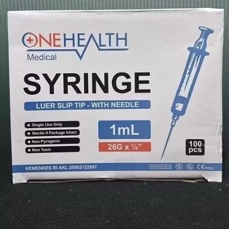 Syringe Spoit 1mL 1cc OneHealth