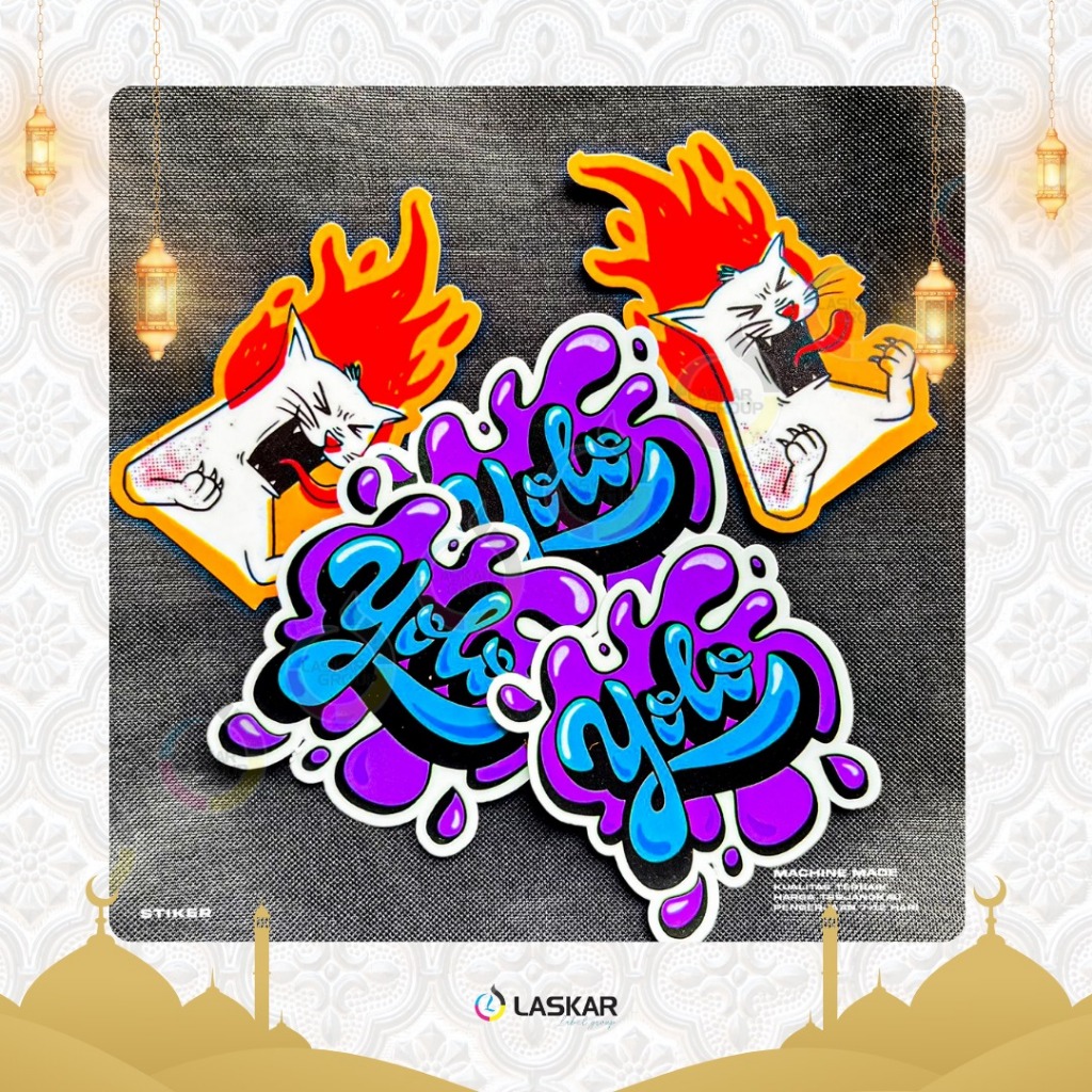 Cetak Stiker A3+ | Cetak Stiker Label | Cetak Stiker sticker
