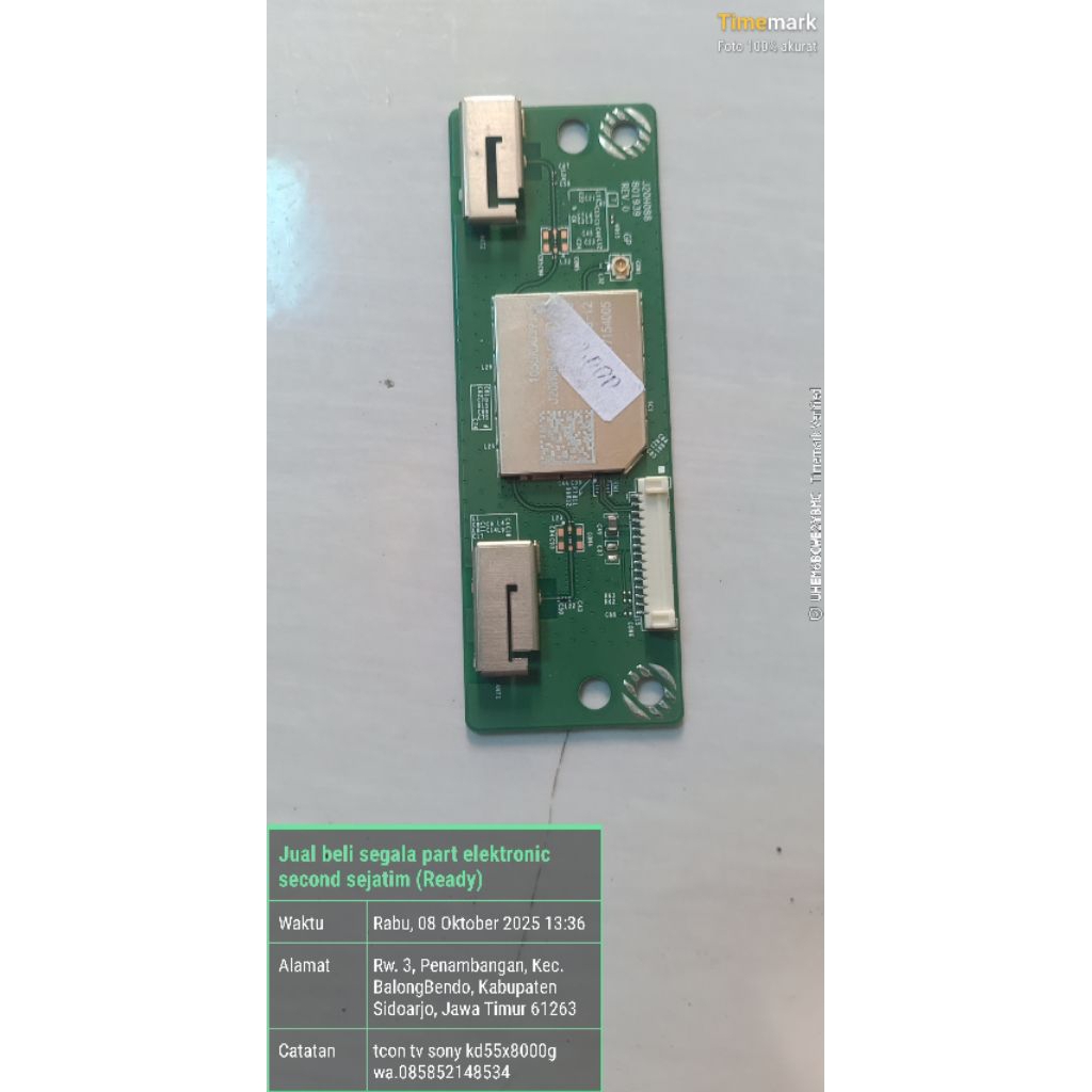 tcon tv sony kd55x8000g