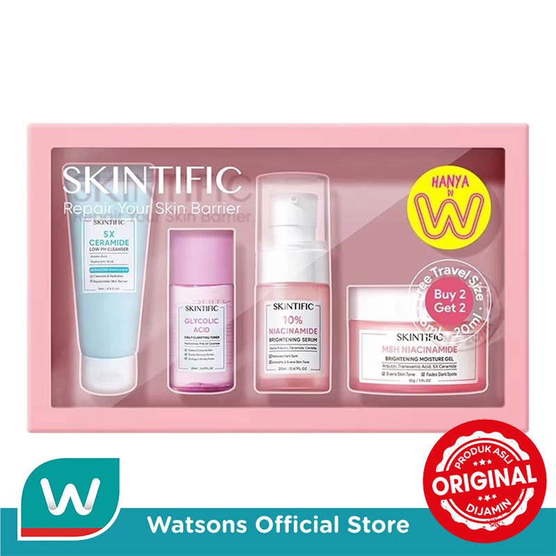 [FREE GIFT] Skintific X Watsons Brightening Kit