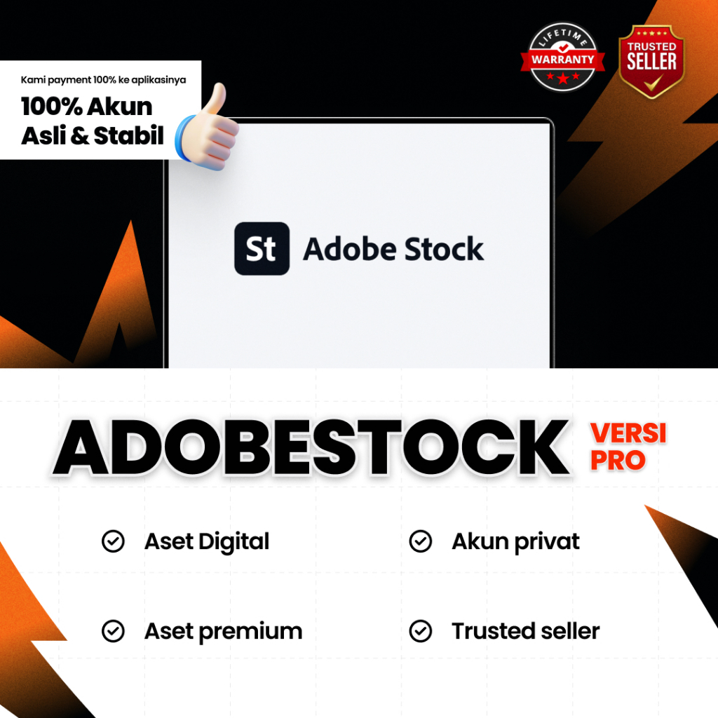 adobe stock premium 1 bulan bisa login banyak device