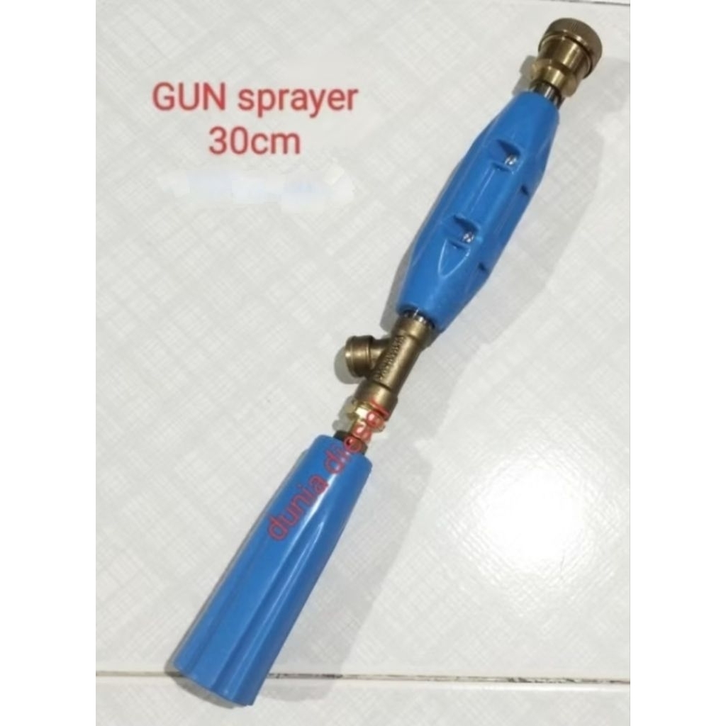 stick gun sprayer doorsmeer 30 cm stik gun tembak stik cuci mobil, motor dorsmer